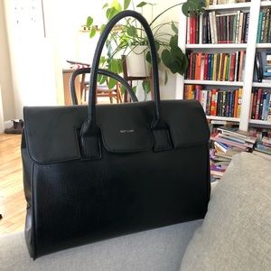 Matt & Nat Black Purse Handbag Satchel